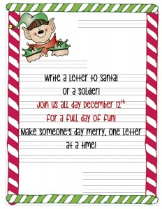 Write a letter to Santa